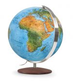 Handkaschierter Doppelbild-Leuchtglobus DFN 3001 Globus 30cm Tischglobus Globe Earth World Bro